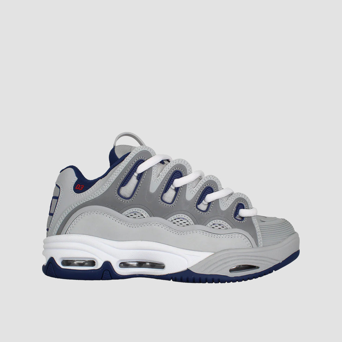 Osiris D3 2001 Shoes - Grey/Navy/White