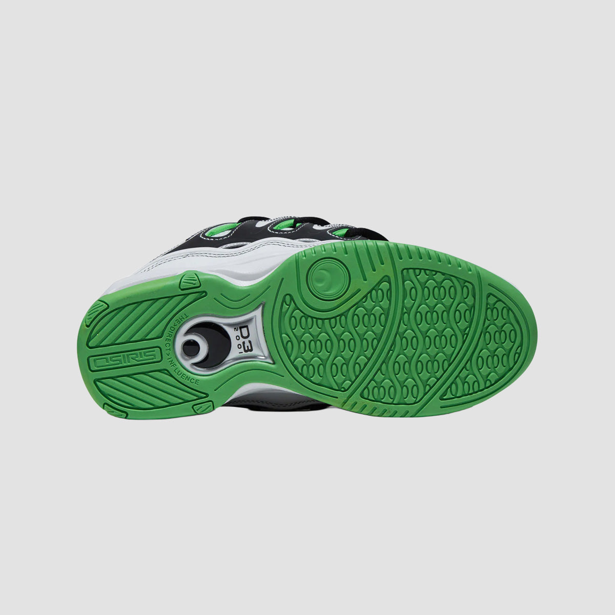 Osiris D3 2001 Shoes - White/Black/Green
