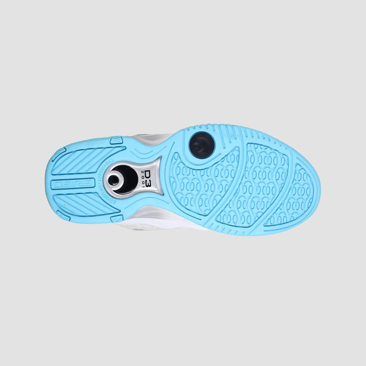 Osiris D3 2001 Shoes - White/Grey/Baby Blue