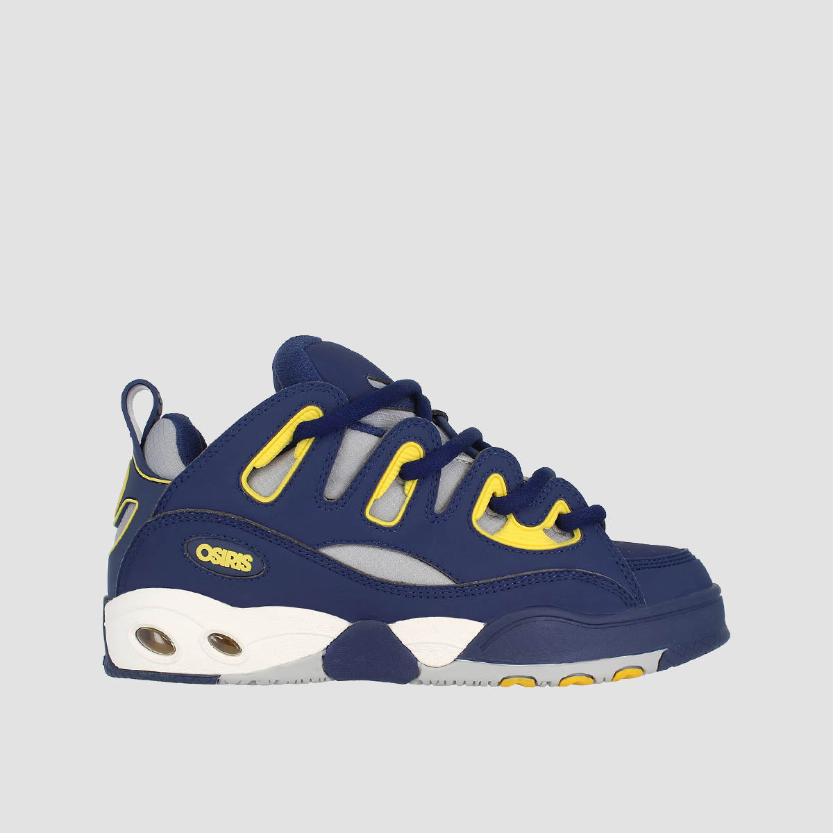Osiris D3 E Shoes - Navy/Grey/Yellow