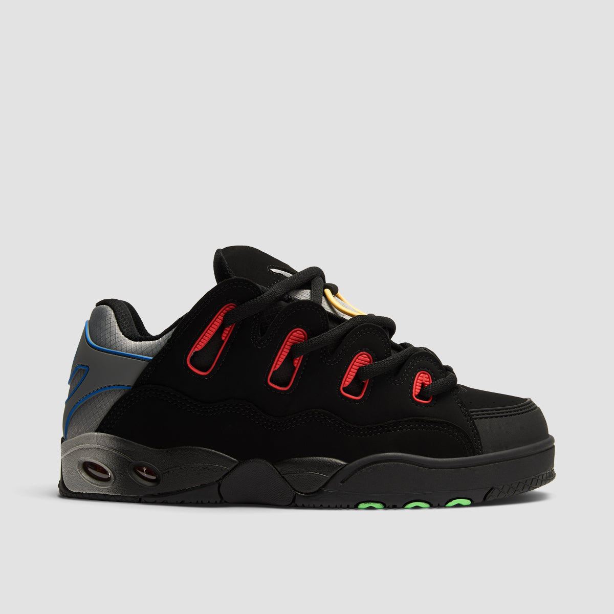 Osiris D3 OG Shoes - Black/Yellow/Red