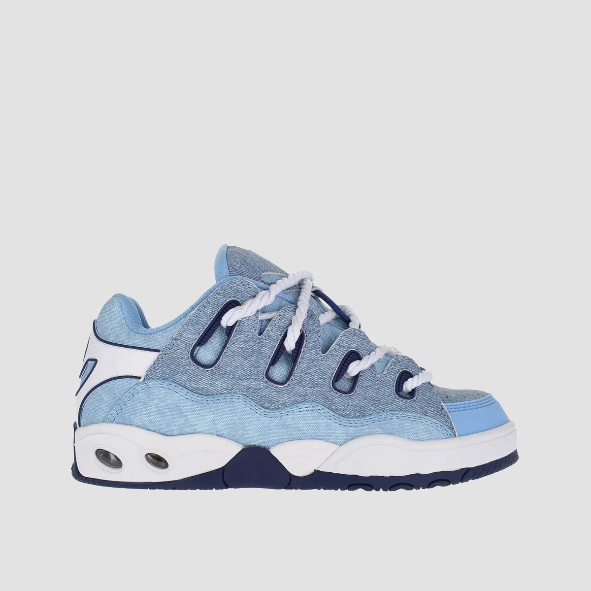 Osiris D3 OG Shoes - Denim/White/Blue