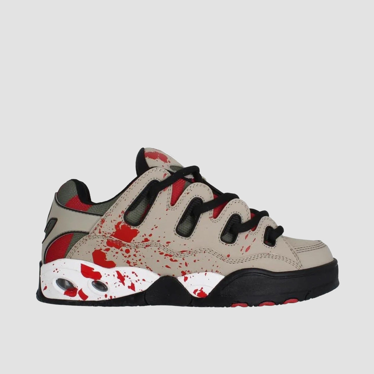 Osiris D3 OG Shoes - Taupe/Olive/Drips