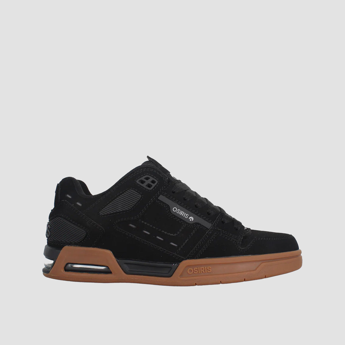 Osiris Peril Shoes - Black/Black/Gum