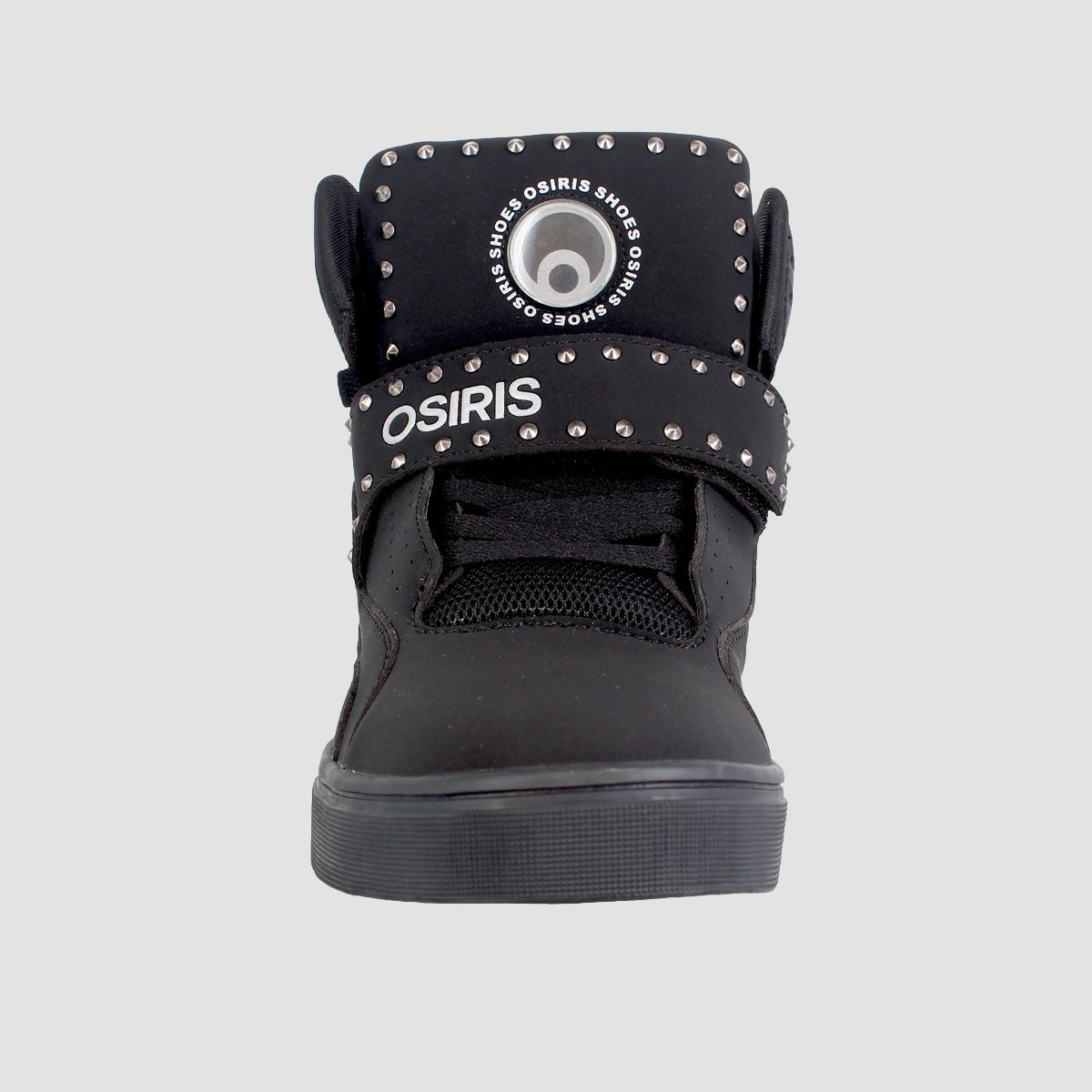 Osiris Rize Ultra High Top Shoes - Black/Black/Stud