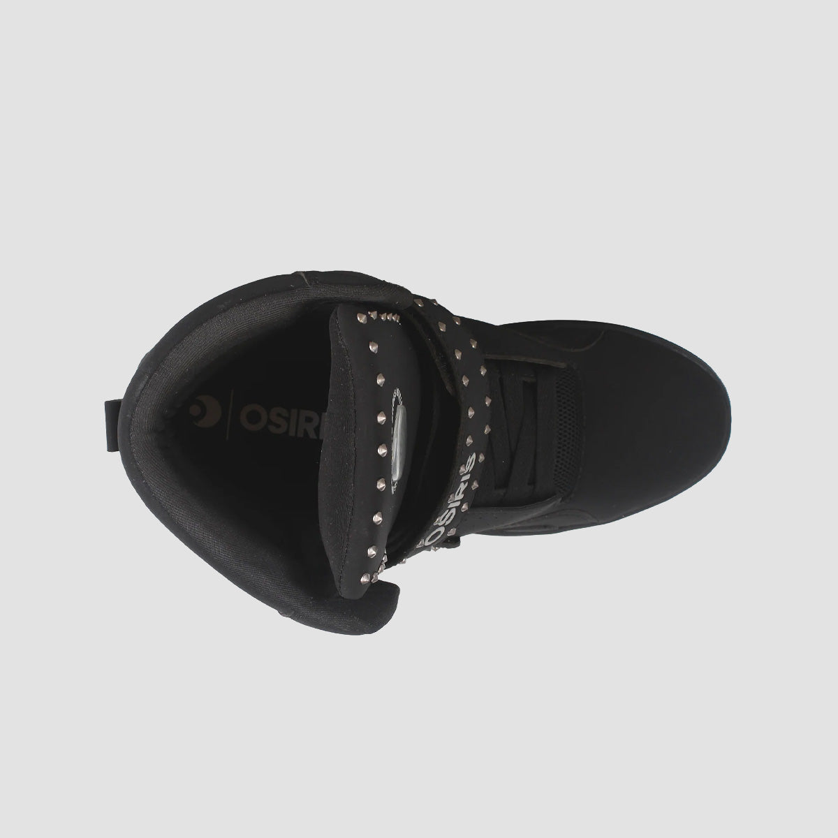 Osiris Rize Ultra High Top Shoes - Black/Black/Stud