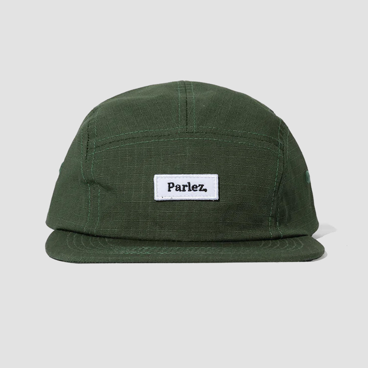 Parlez Cover 5 Panel Cap Kelp Green