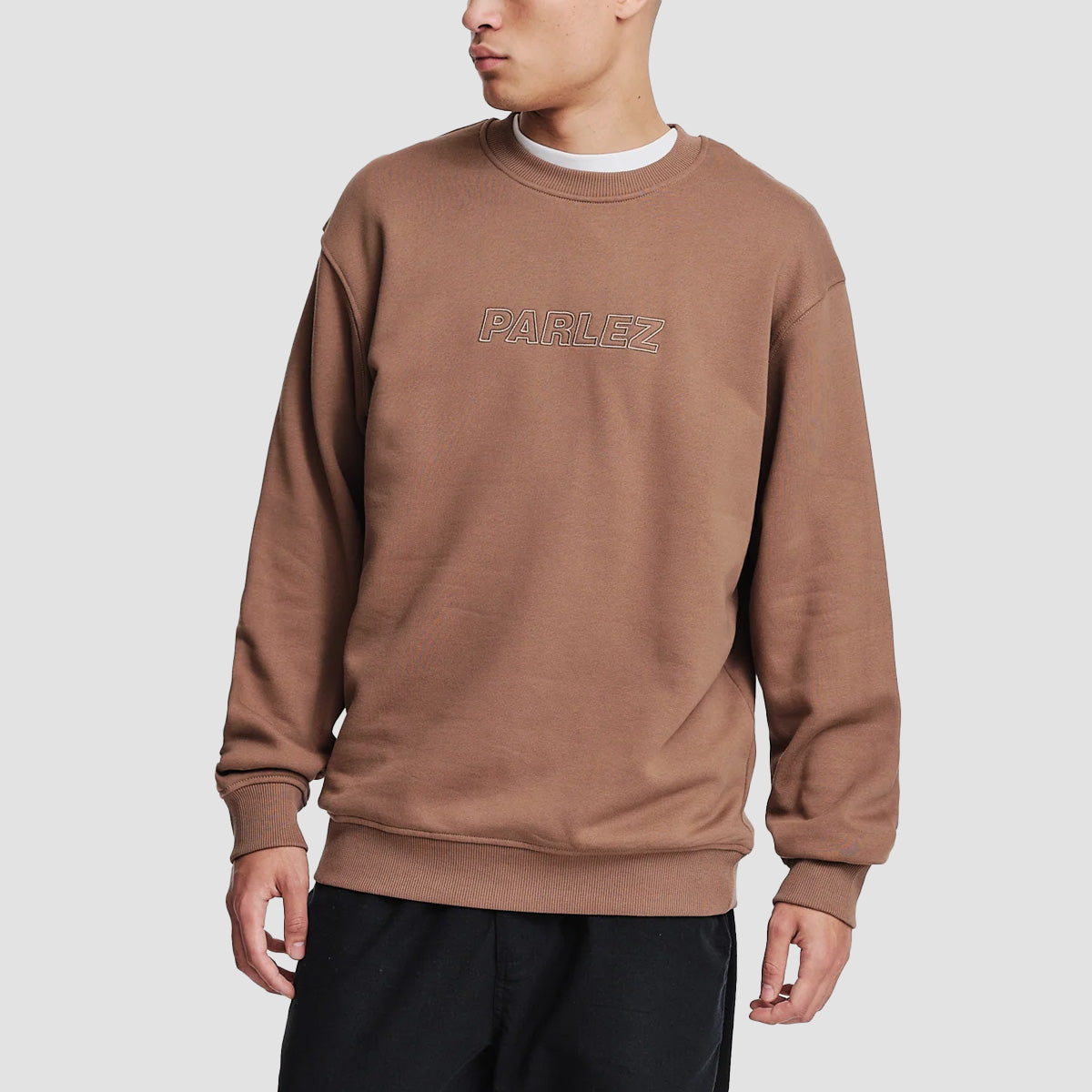 Parlez Ranchita Crew Sweatshirt Shitake