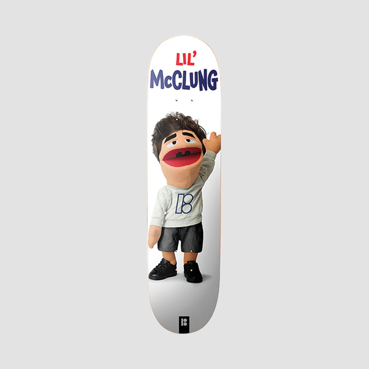 Plan B Lil' Buddies Mcclung Twin Skateboard Deck - 8.25"