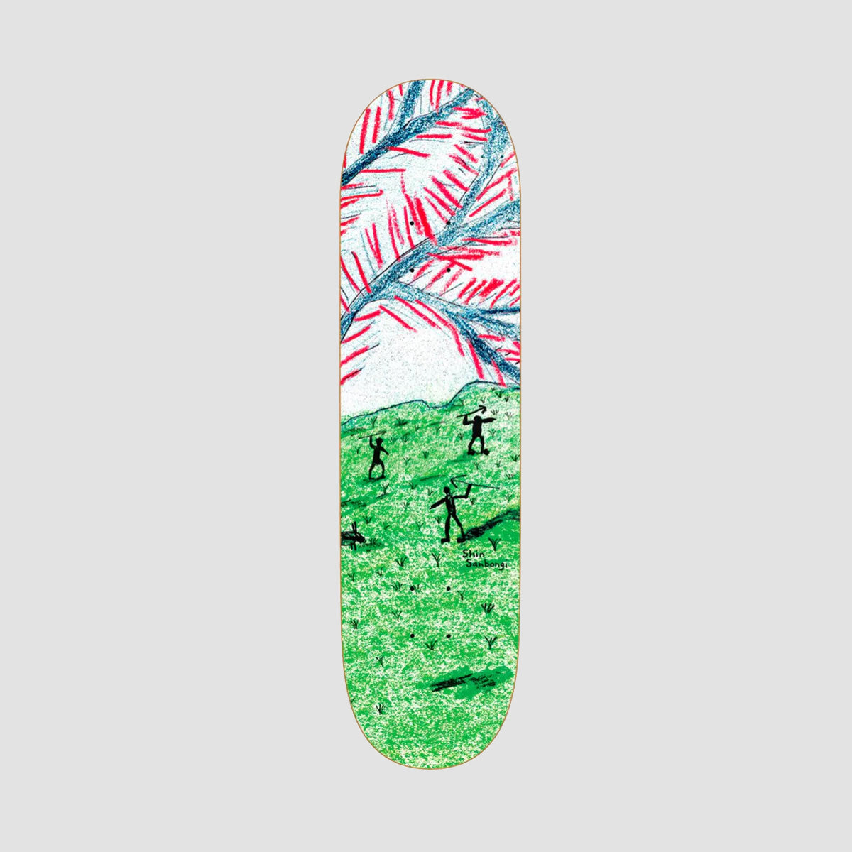 Polar Shin Sanbongi Hunters Skateboard Deck - 8.25"