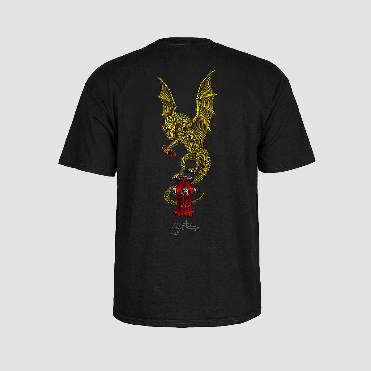 Powell Peralta Andy Anderson Vajra T-Shirt Black