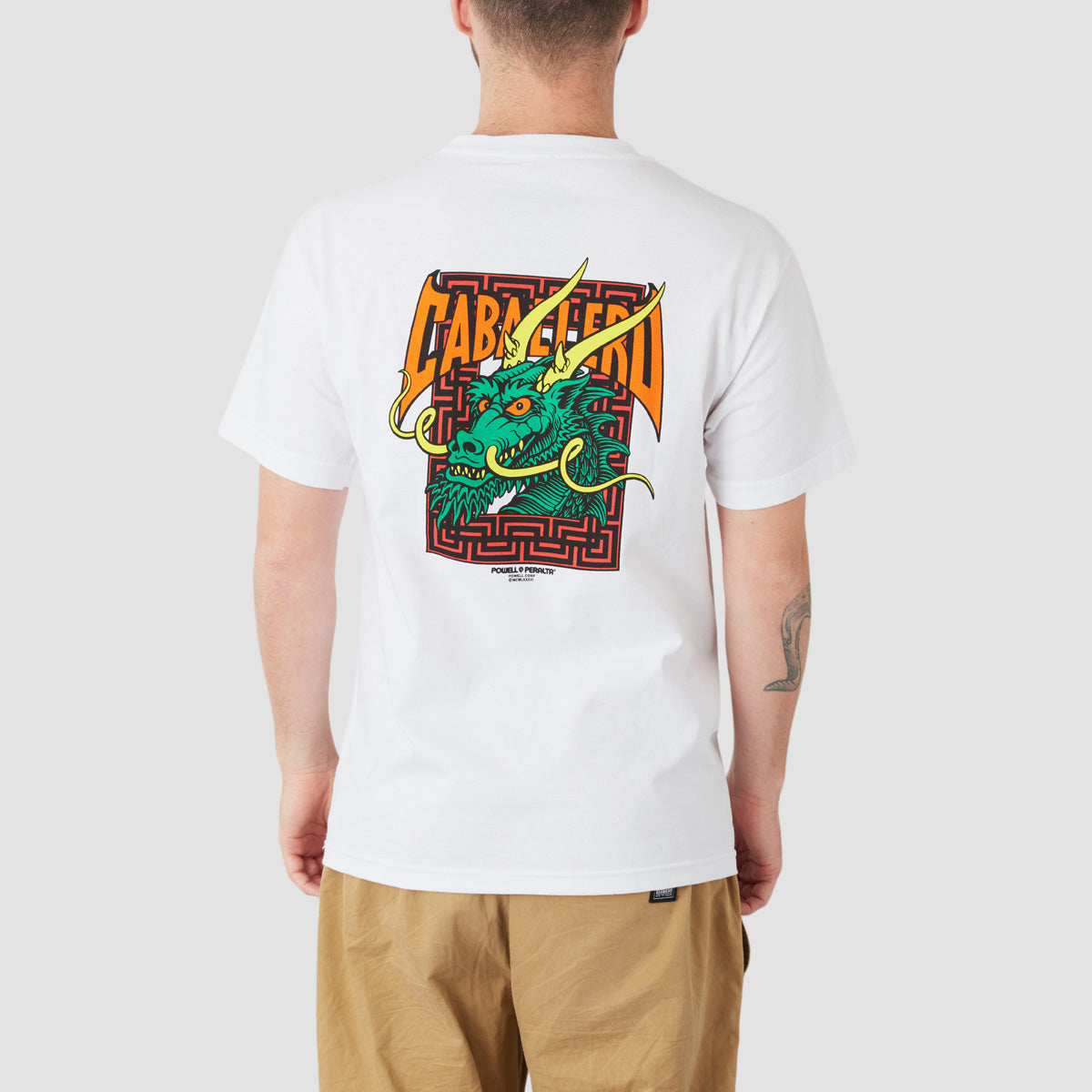 Powell Peralta Caballero Street Dragon T-Shirt White