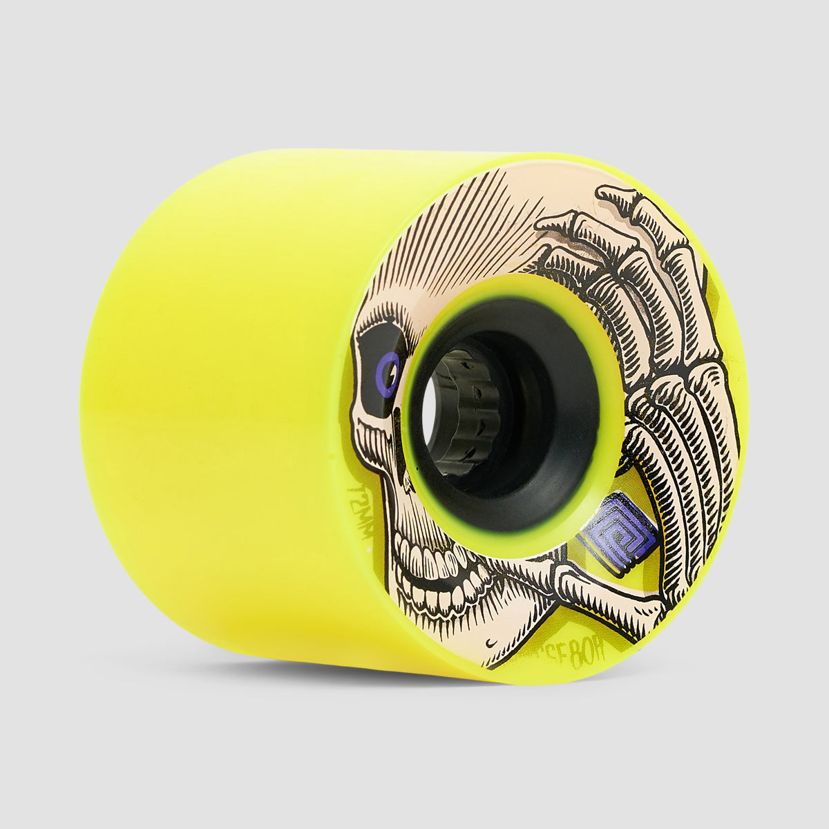 Powell Peralta Kevin Reimer 80A Soft Slide Skateboard Wheels Yellow/Black 72mm