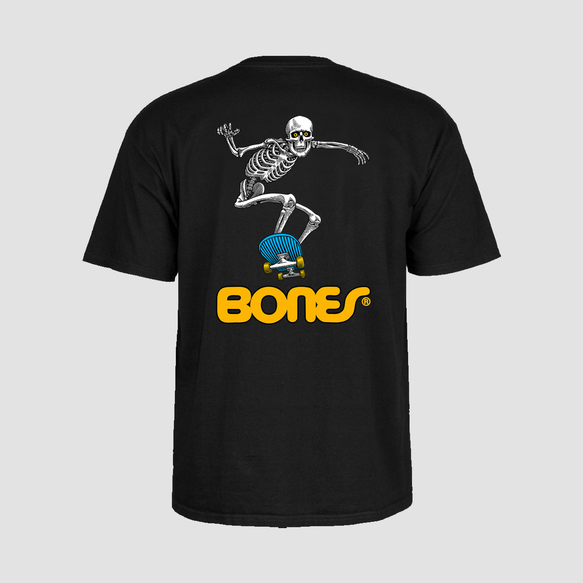 Powell Peralta Skateboard Skeleton 2 T-Shirt Black