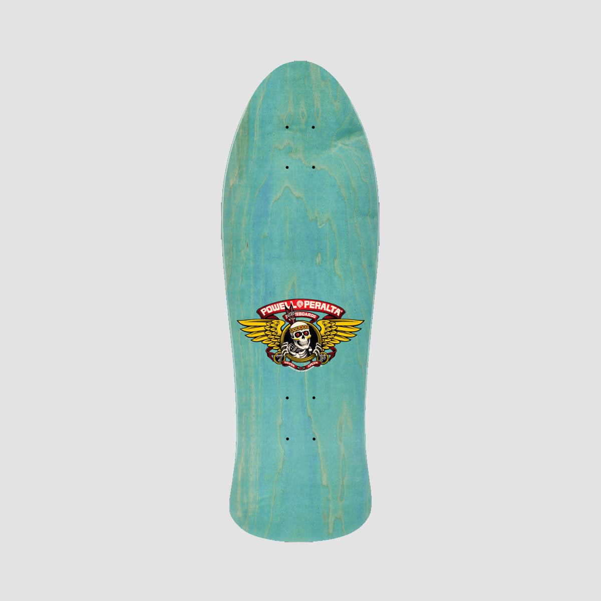 Powell Peralta Steve Saiz Totem Skateboard Deck Blue Stain - 10"