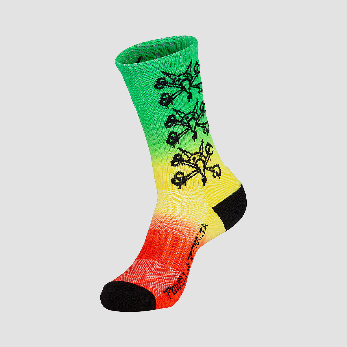 Powell Peralta Vato Rats Socks Rasta Fade