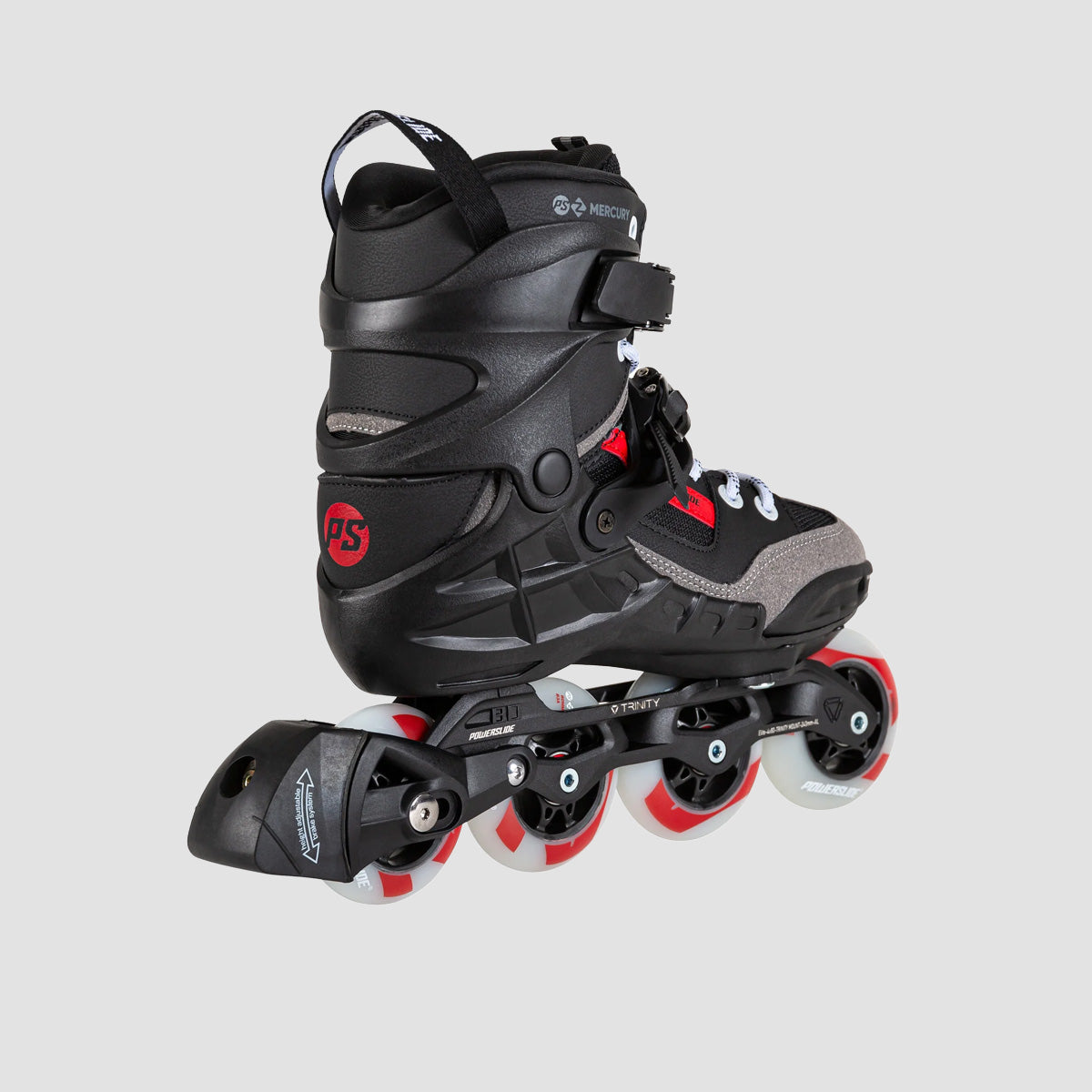 Powerslide Phuzion Mercury 80 Trinity Inline Skates Black/Grey