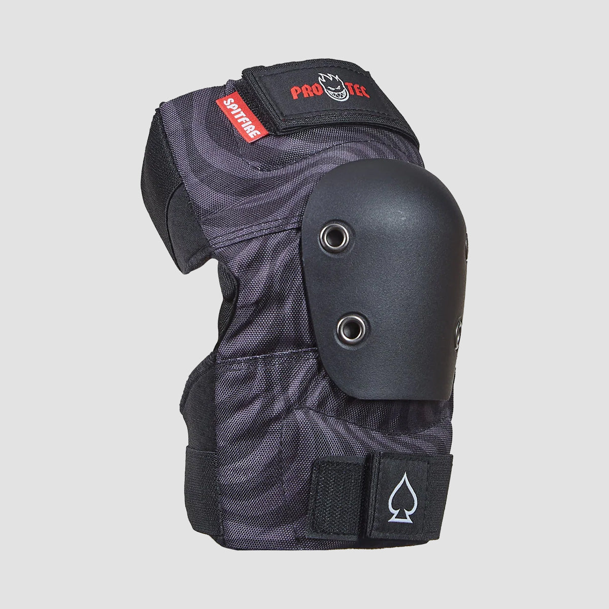 Protec X Spitfire Street Open Back Pad Set 3 Pack Black - Kids