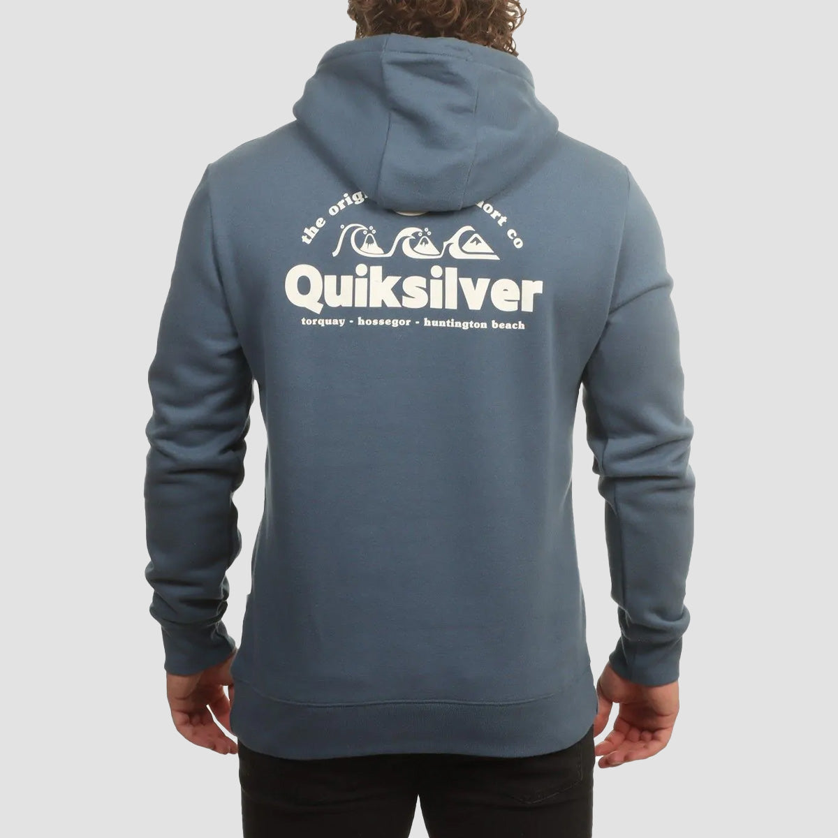 Quiksilver Screen Pullover Hoodie Bering Sea