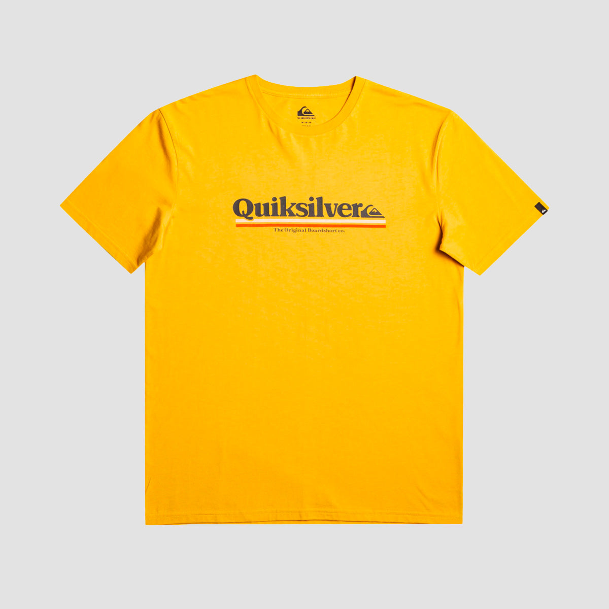 Quiksilver Between The Lines T-Shirt Bright Gold - Kids