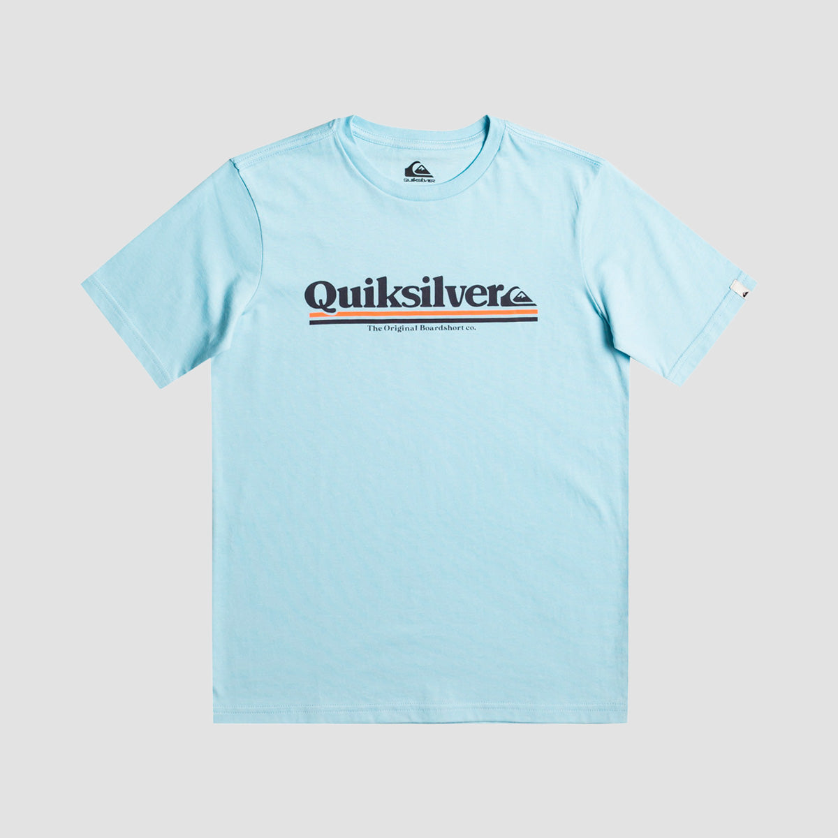 Quiksilver Between The Lines T-Shirt Sky Blue - Kids