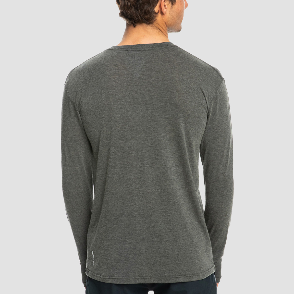 Quiksilver Coastal Run Longsleeve T-Shirt Black Heather