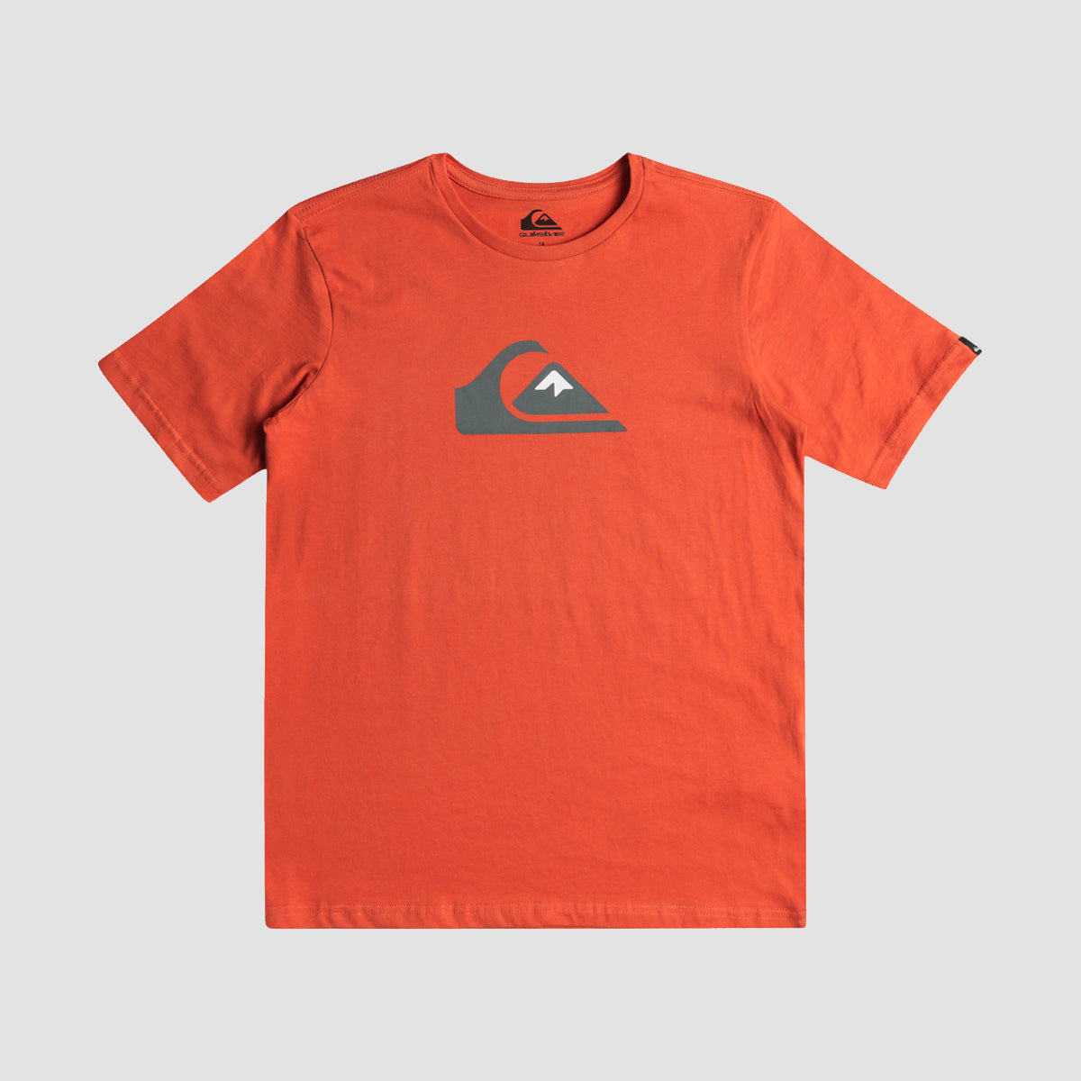 Quiksilver Comp Logo T-Shirt Mecca Orange - Kids