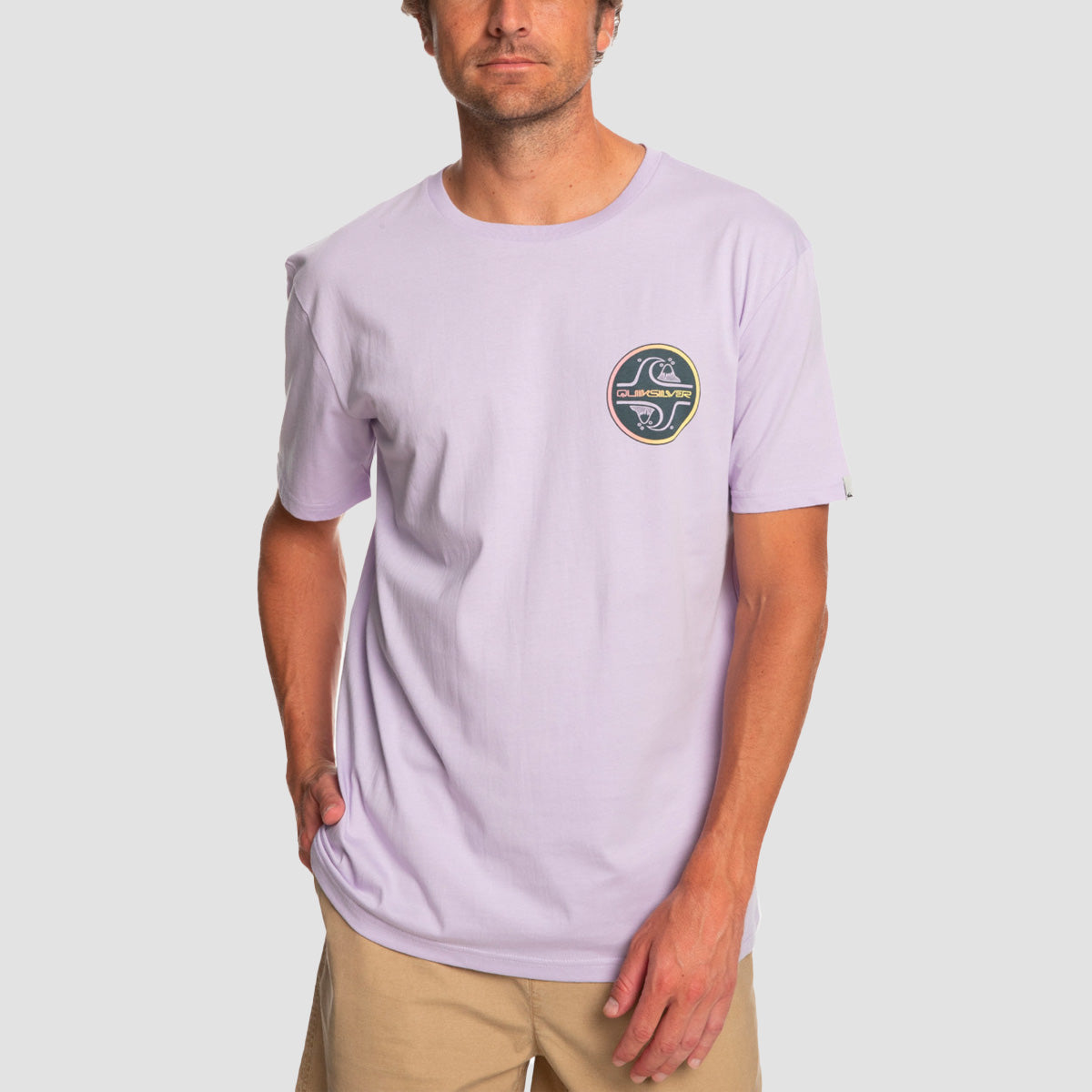 Quiksilver Core Bubble T-Shirt Pastel Lilac