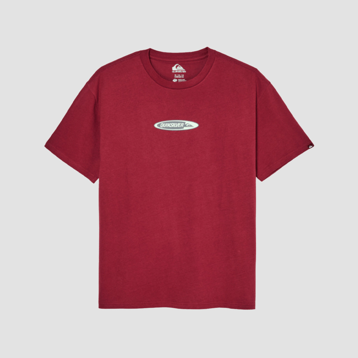 Quiksilver Disk T-Shirt Oxblood Red