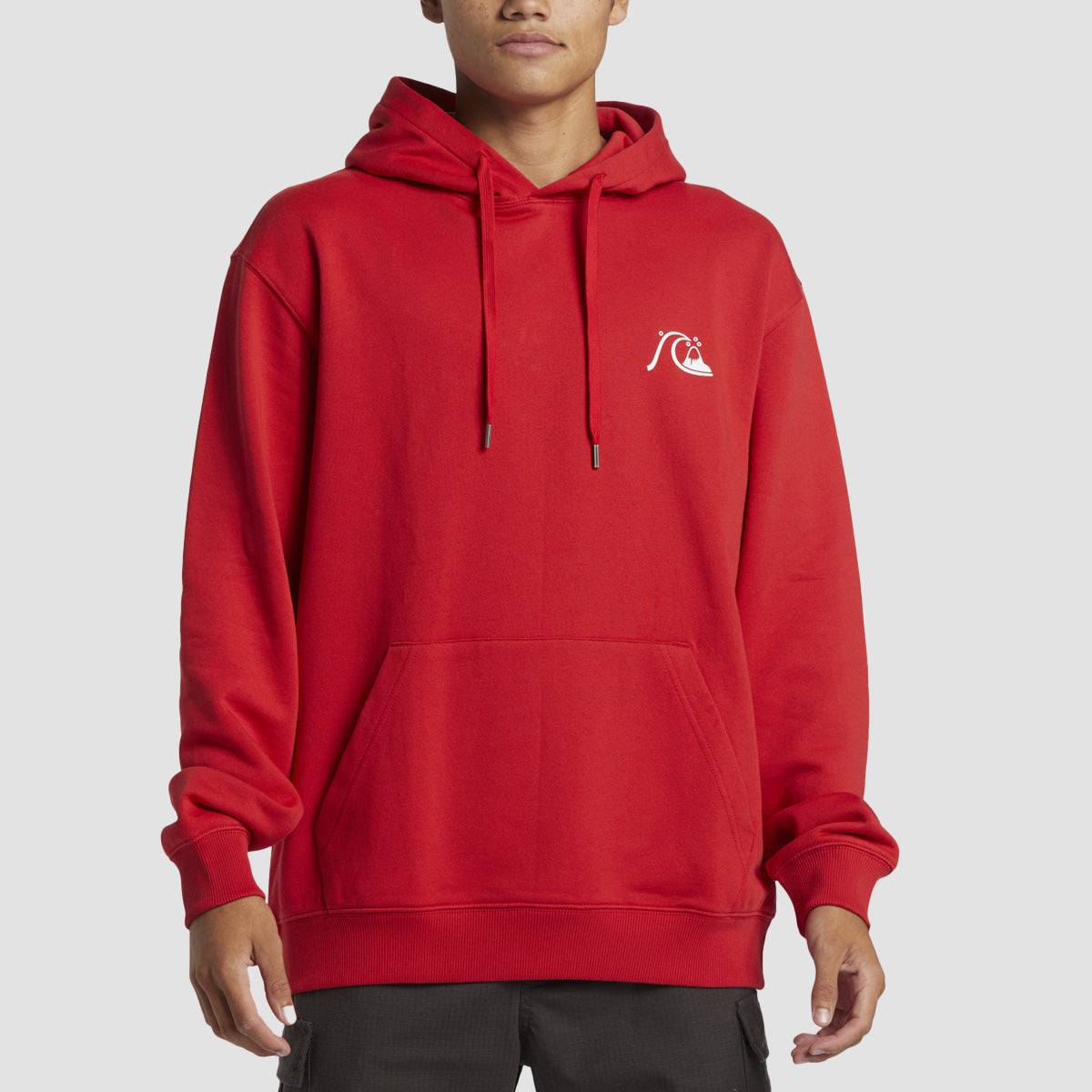 Quiksilver DNA Bublr Logo Pullover Hoodie Salsa