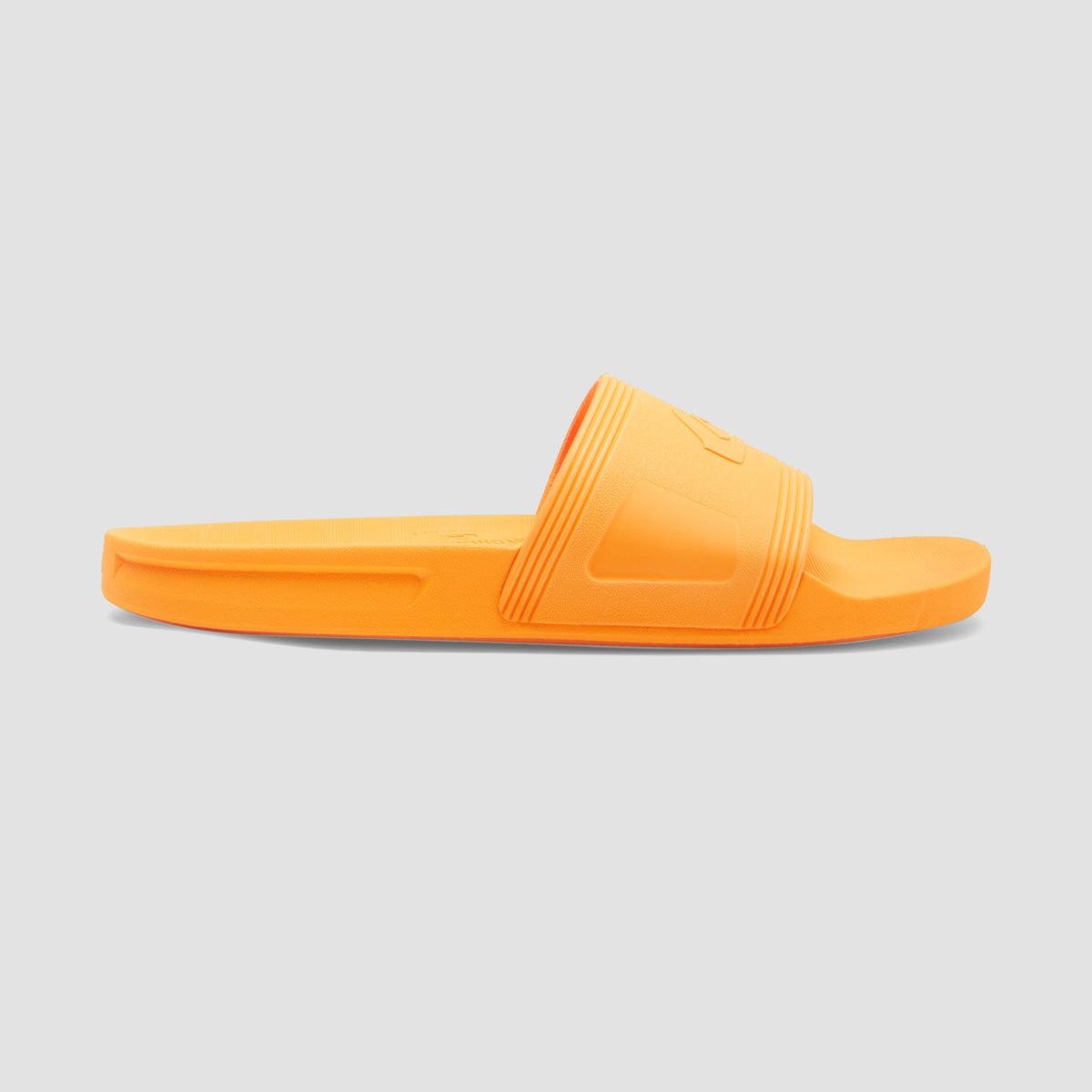 Quiksilver Dockyard Slide Sandals - Orange/Orange/Black