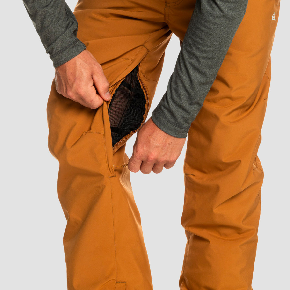 Quiksilver Estate 10K Snow Pants Bone Brown