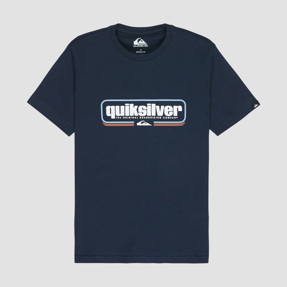 Quiksilver EV Box Shaped T-Shirt Dark Navy - Kids