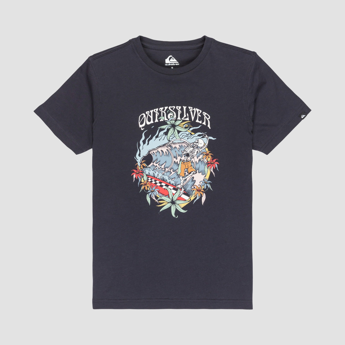 Quiksilver EV In Waves T-Shirt Dark Navy - Kids