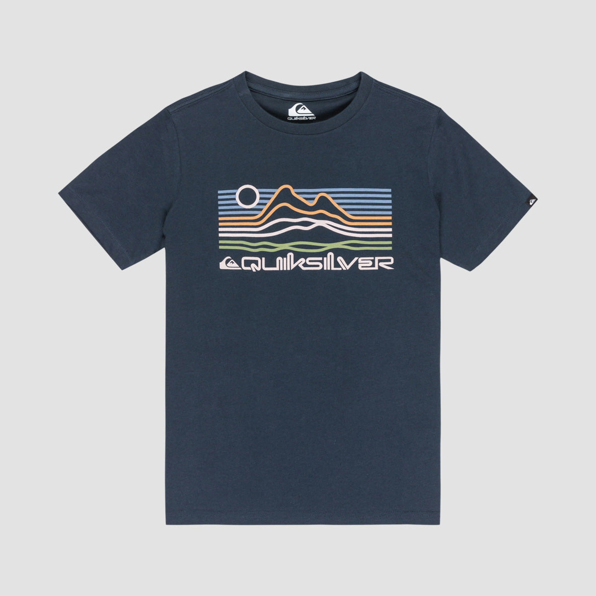 Quiksilver EV Light Waves T-Shirt Dark Navy - Kids