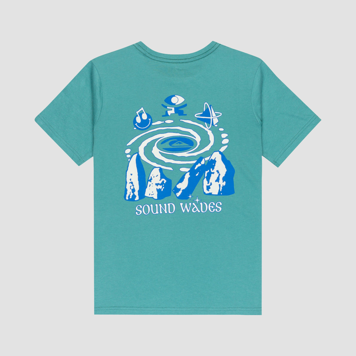 Quiksilver Evo Waves Festival T-Shirt Deep Sea - Kids