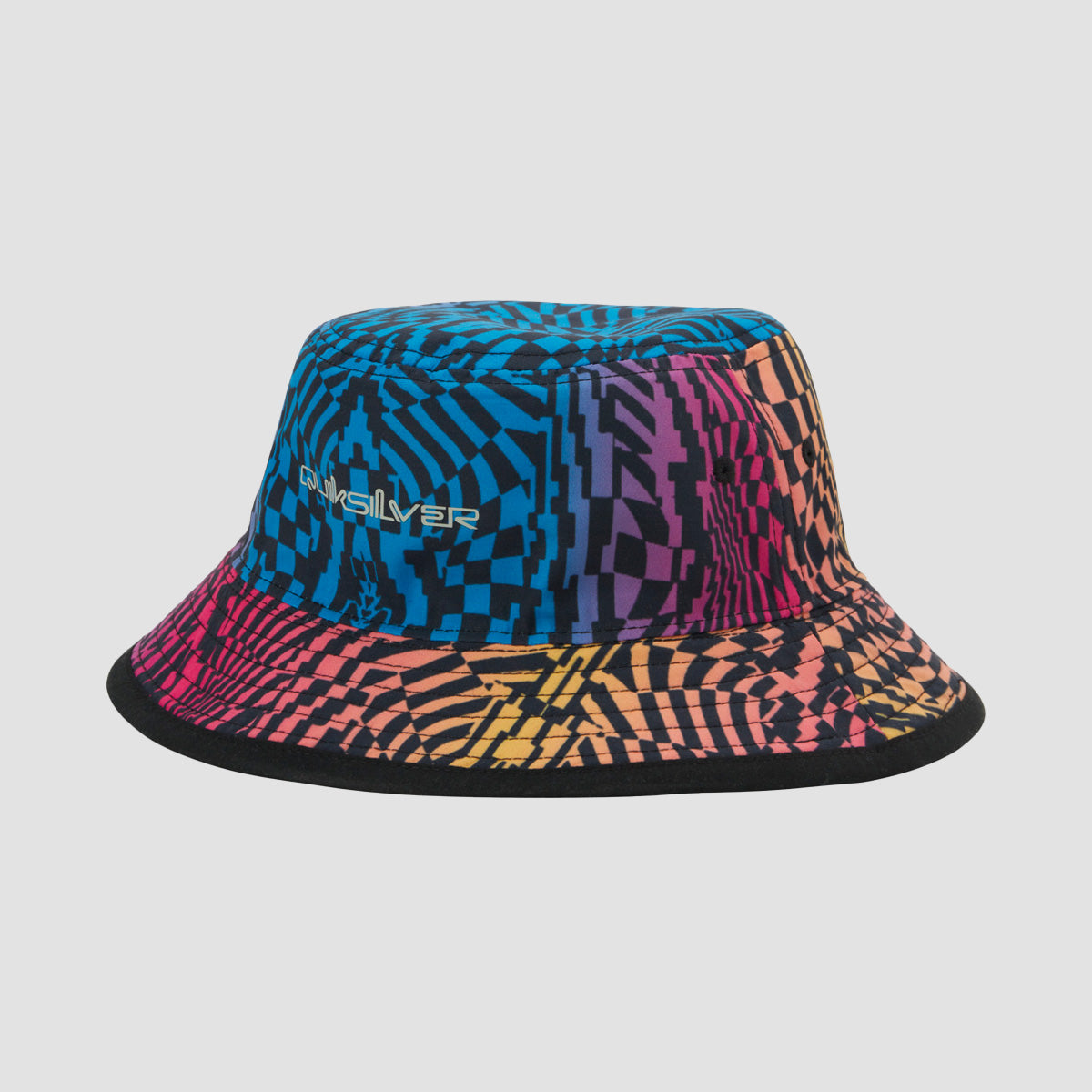 Quiksilver Flipped Out Reversible Bucket Hat Black - Kids