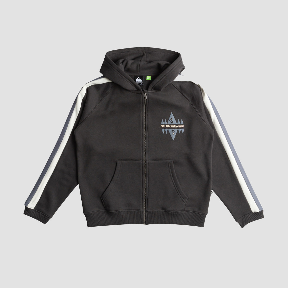 Quiksilver Grayling Zip Hoodie Tarmac - Kids