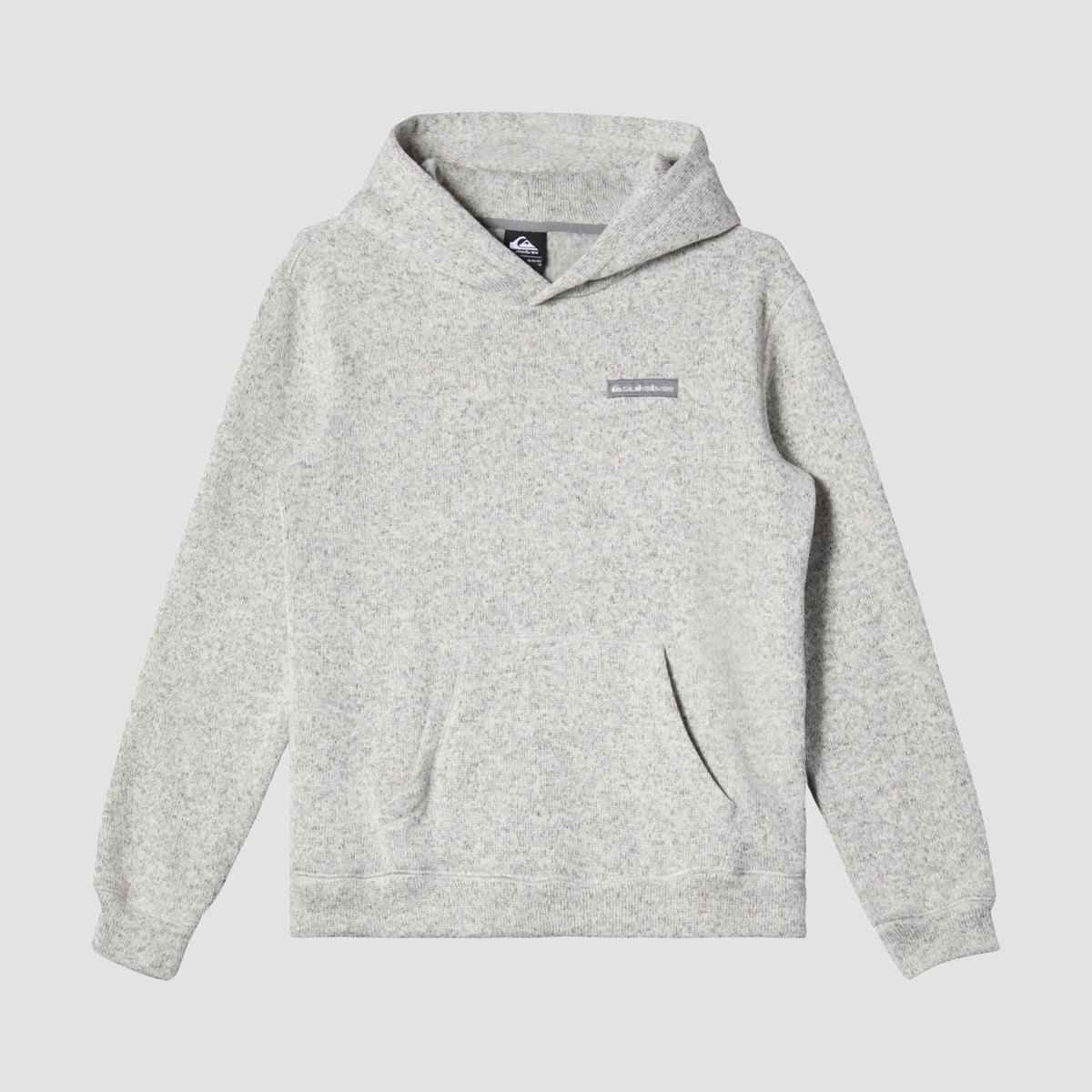 Quiksilver Keller Pullover Hoodie Light Grey Heather - Kids