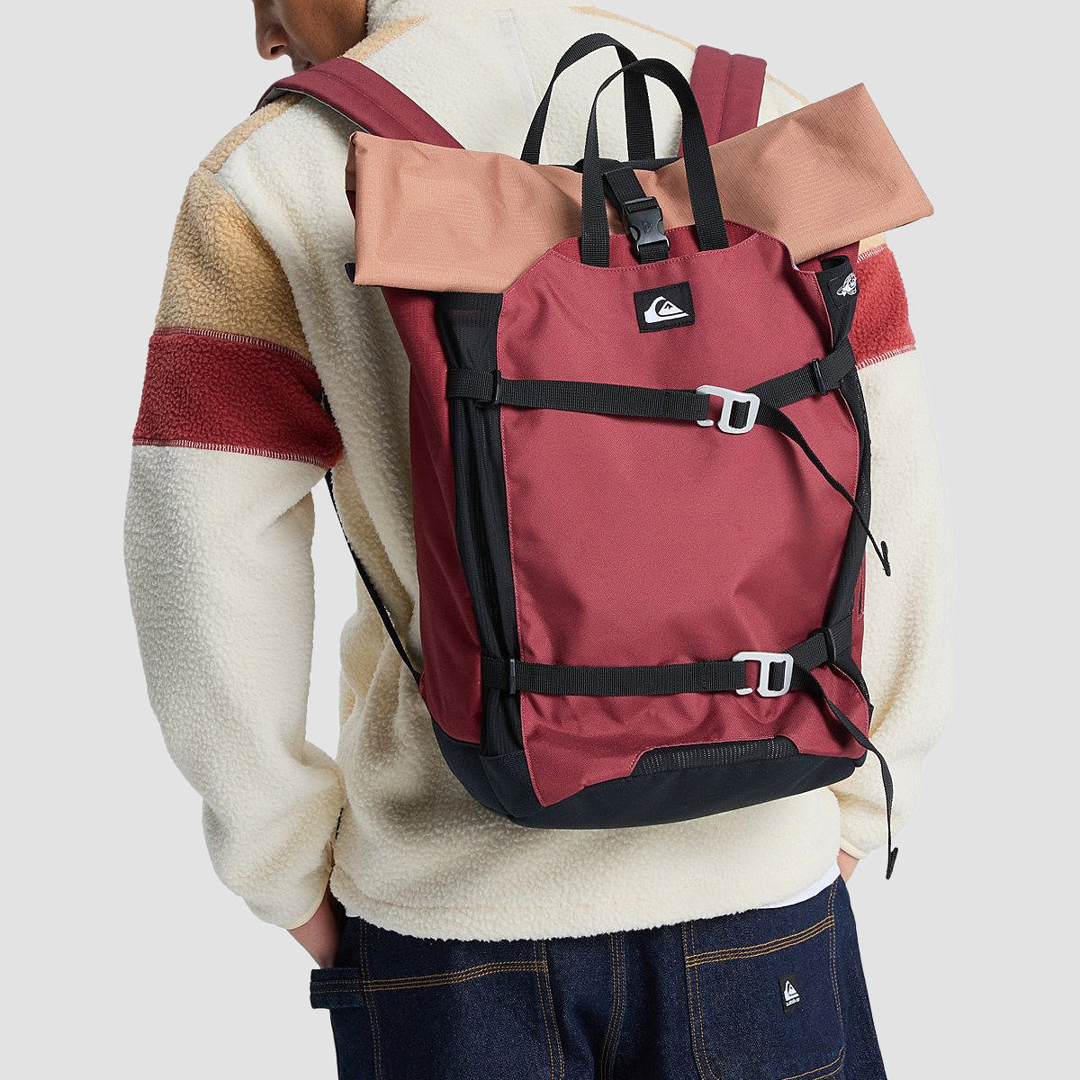Quiksilver New Secret Sesh 37L Surf Backpack Burnt Russet
