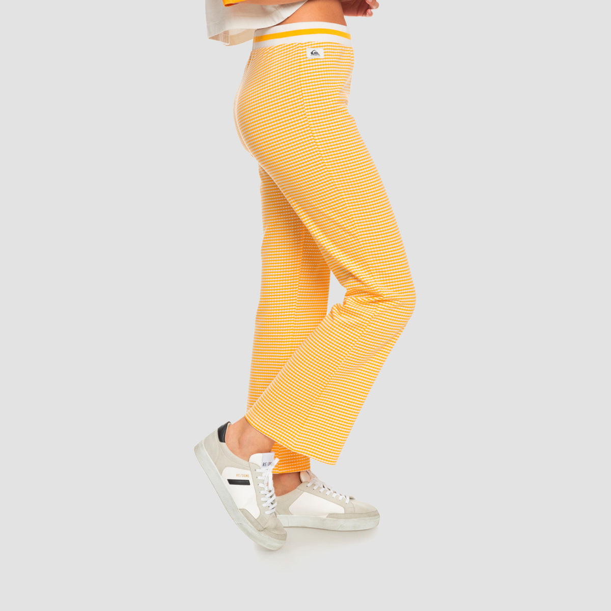 Quiksilver Seventies Mind Flared Trousers Saffron - Womens