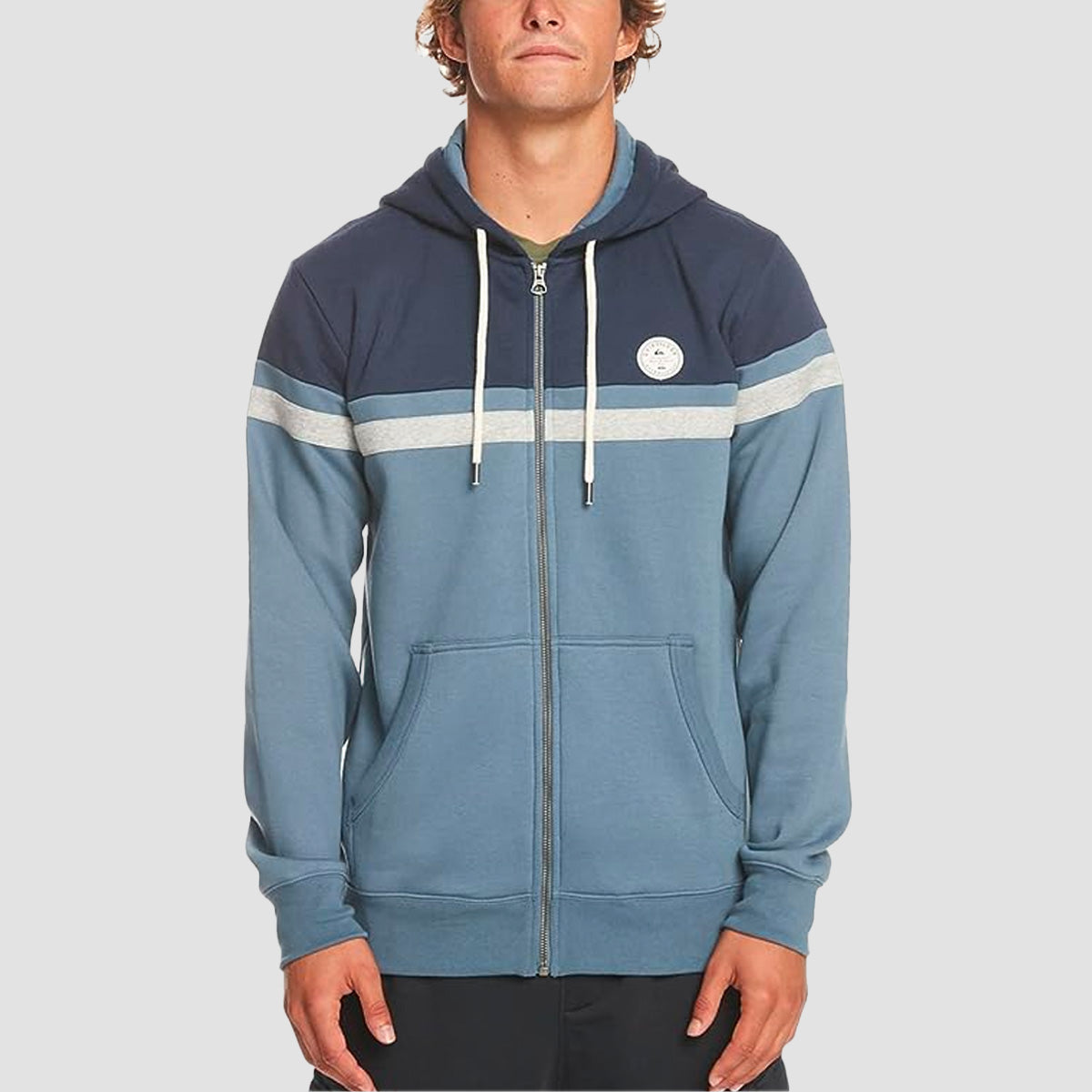 Quiksilver Surf Zip Hoodie Bering Sea