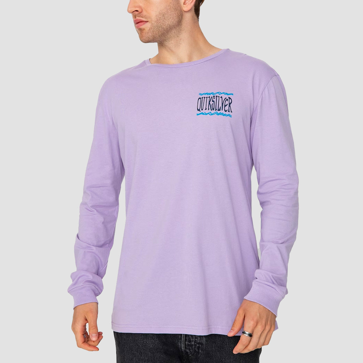 Quiksilver Taking Roots Longsleeve T-Shirt Purple Rose