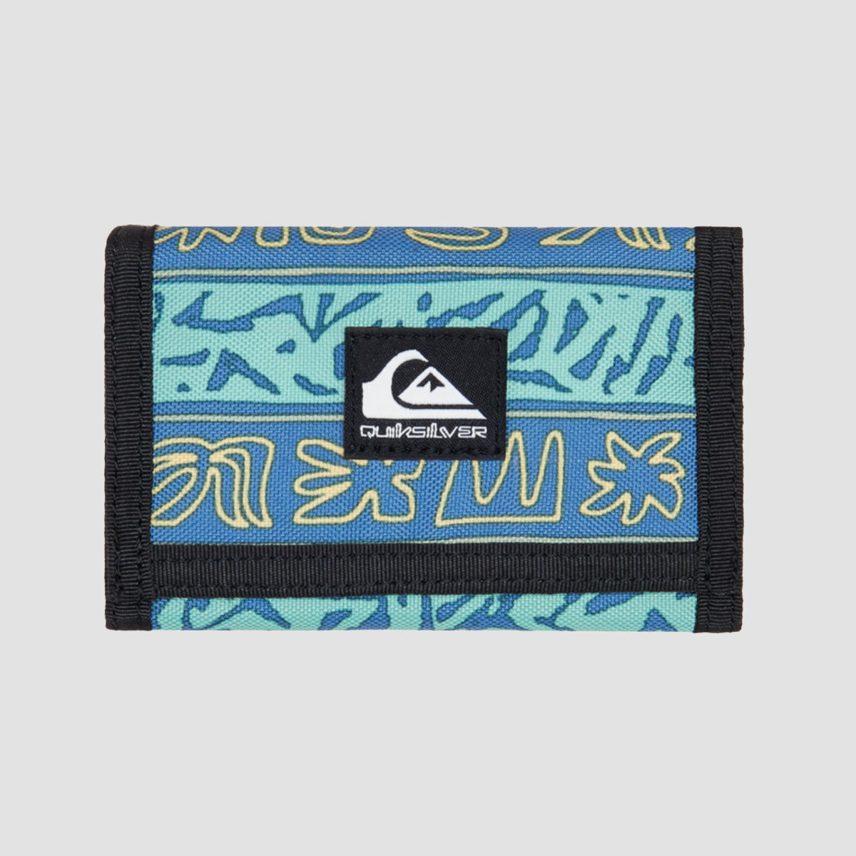 Quiksilver The Everydaily Tri-Fold Medium Wallet Granite Terra Stripe