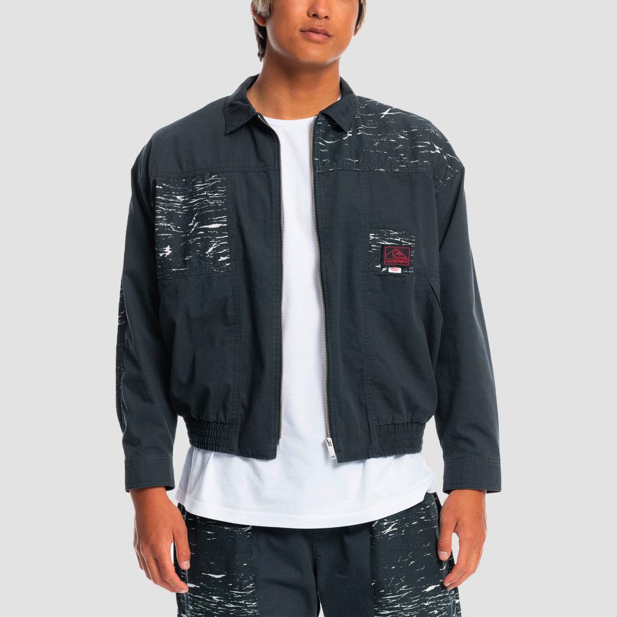 Quiksilver x Stranger Things Upside Down Vecnas Lair Jacket Black