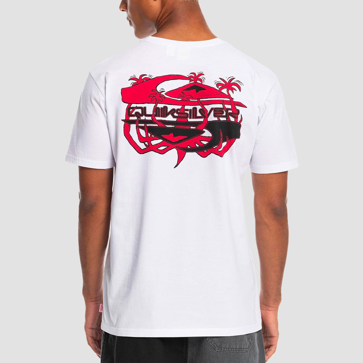 Quiksilver x Stranger Things Vecnas Lair T-Shirt White