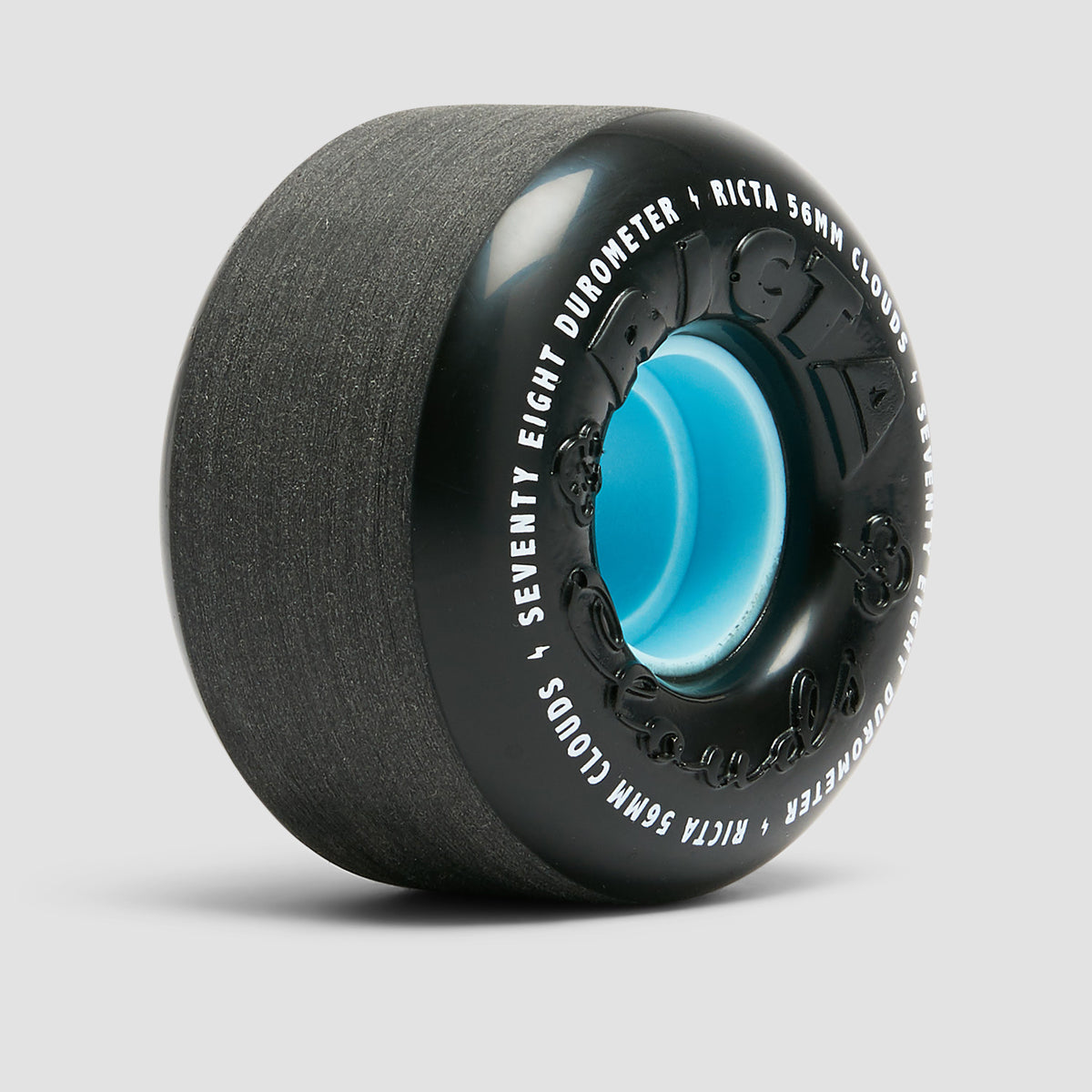 Ricta Clouds 78a Skateboard Wheels Black/Blue 56mm