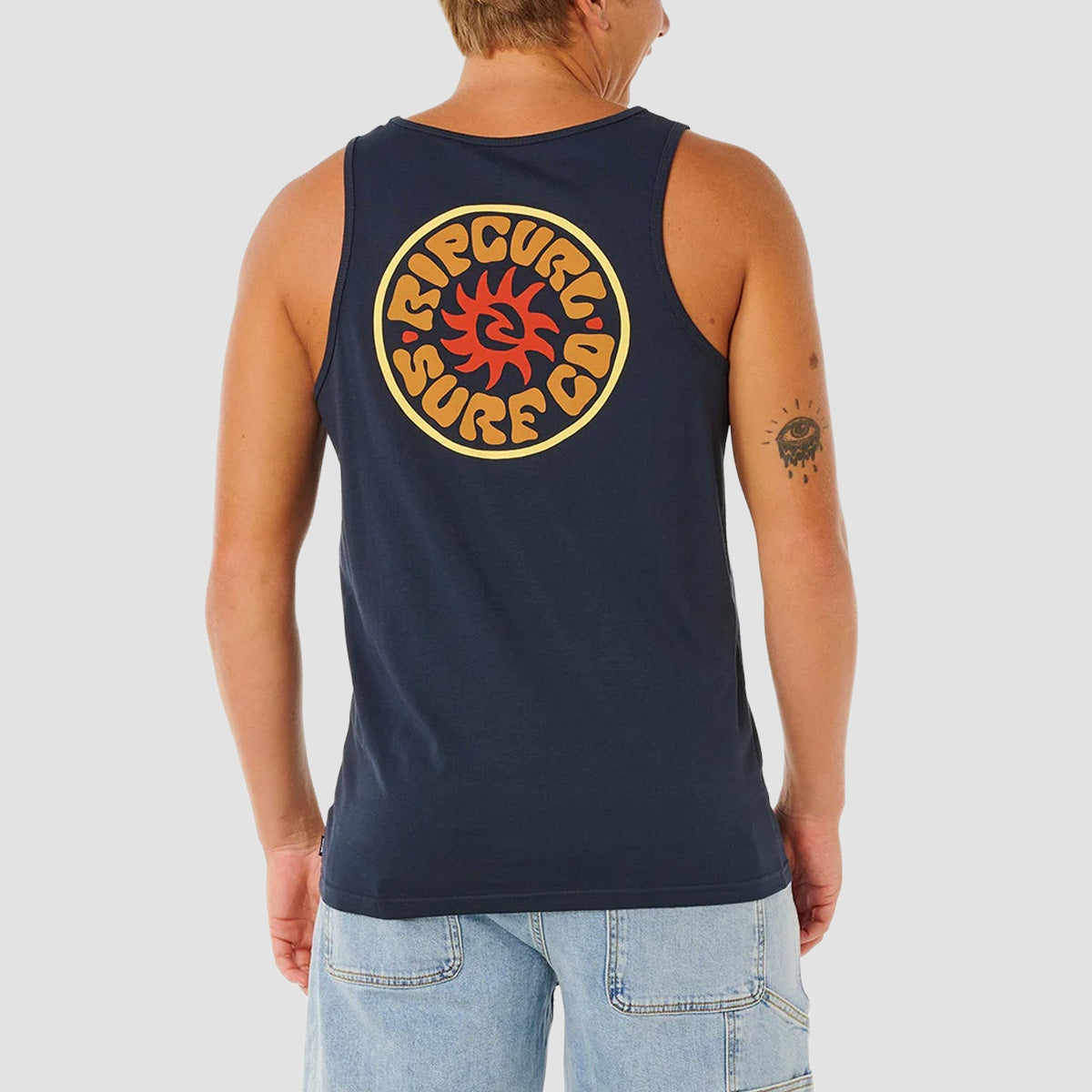 Rip Curl Pacific Rinse Tank Vest Dark Navy