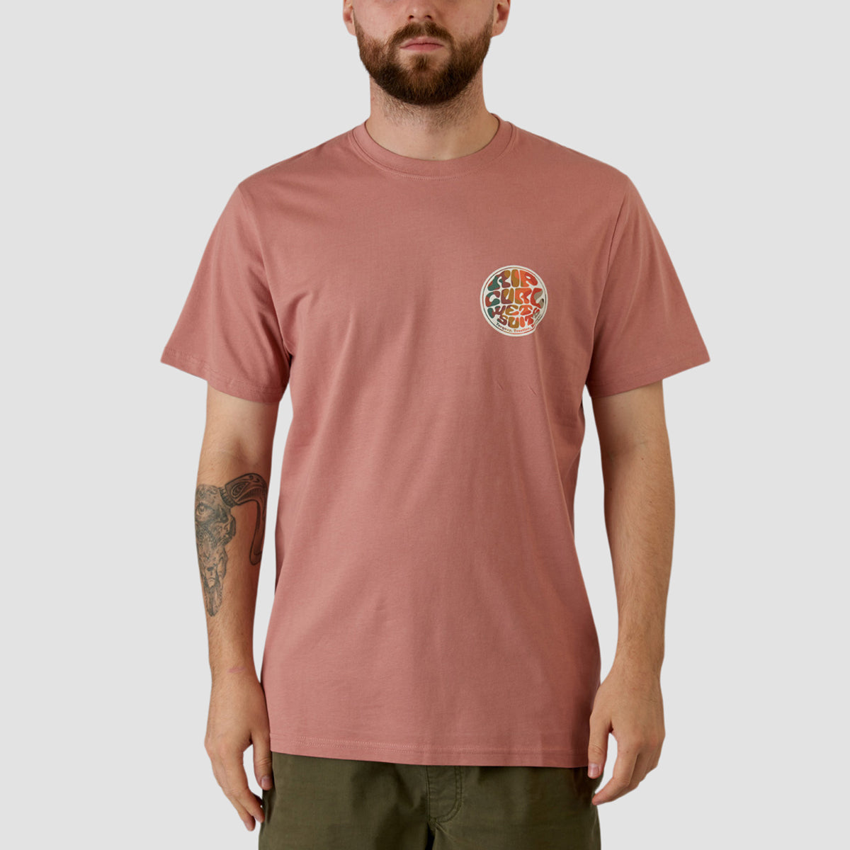 Rip Curl Passage T-Shirt Mushroom