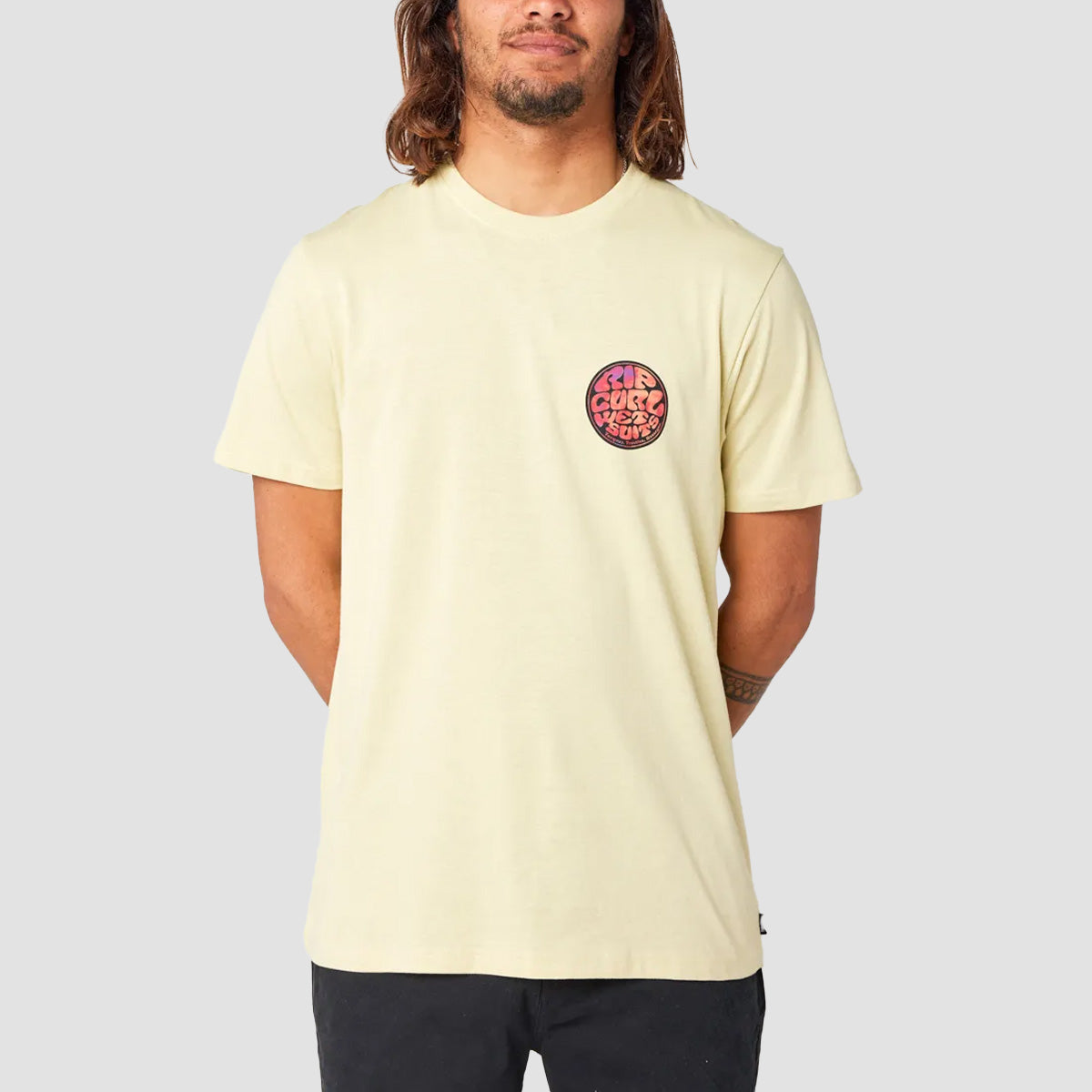 Rip Curl Passage T-Shirt Vintage Yellow